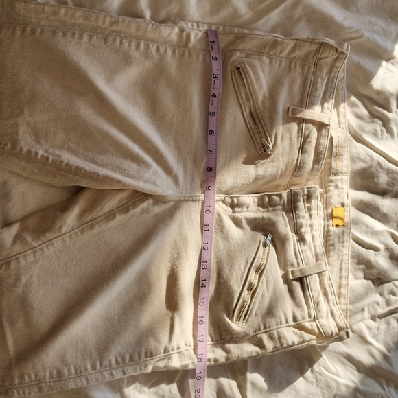 VINTAGE Anthropologie Pilcro & The Letterpress Moto Jeans sz 31 - Picture 13 of 14